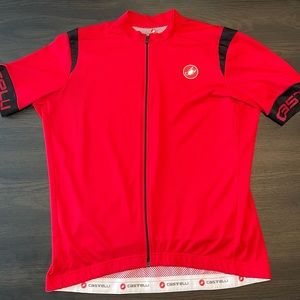 Castelli Men's Cento Cycling Jersey Size XL "Fondo Fit" Relaxed Fit
